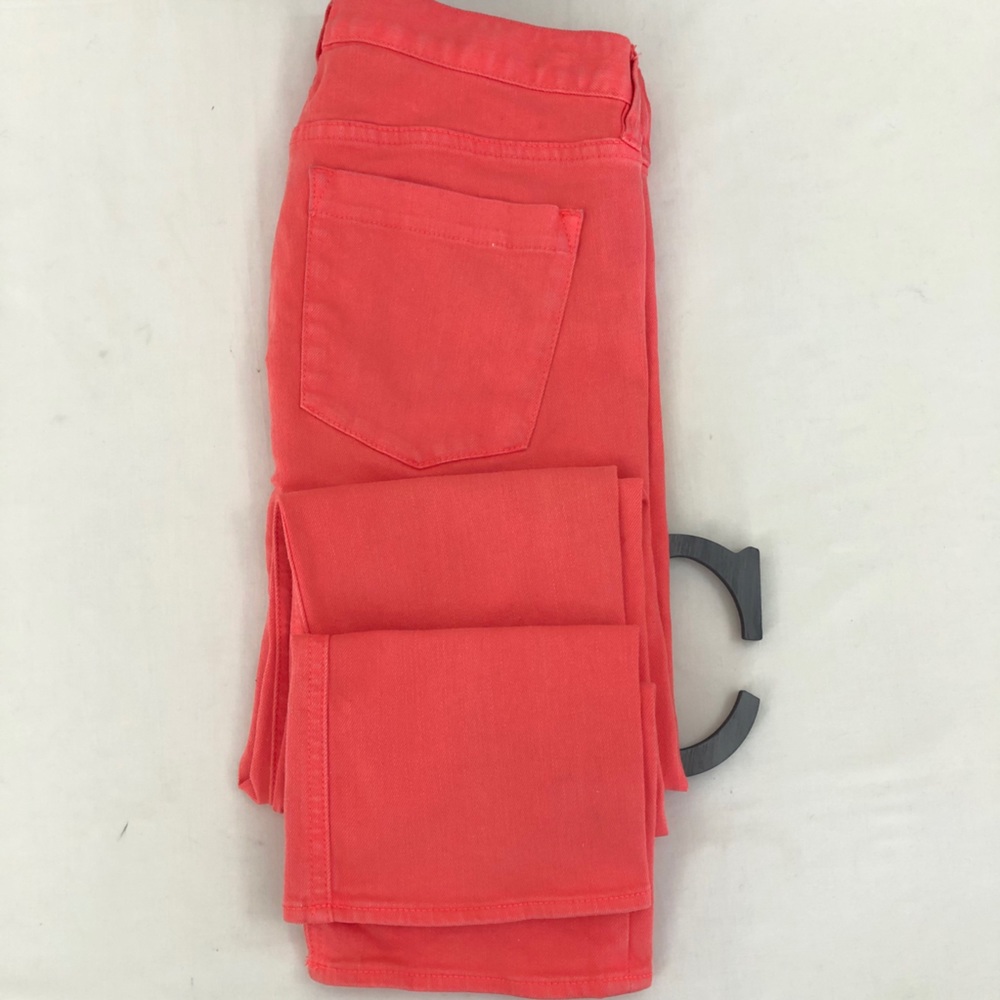J Crew l MATCHSTICK l Sz 28 l Stretch Jeans l Pink